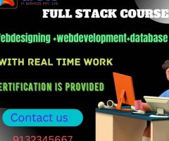 Fullstack course training with certification