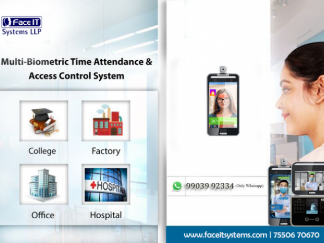 AI based Biometric Face Attendance Systems & Machines In Ahmedabad - 1