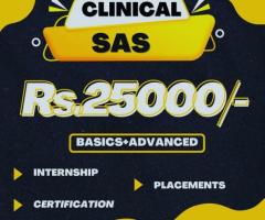 Best clinical sas training and placement