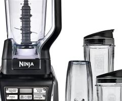 Nutri Ninja BL642 Personal and Countertop Blender with 1200-Watt Auto-iQ Base, 72-Ounce Pitcher