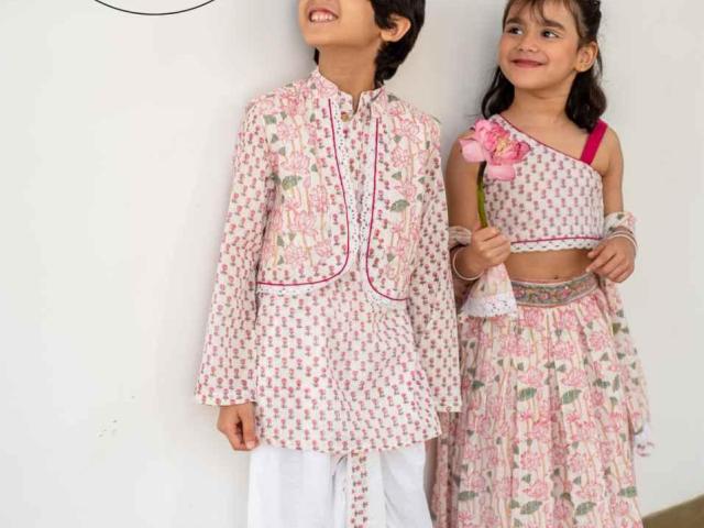 Dress Your Little Ones in Adorable Lehenga Sets from PlumCheeks - 1