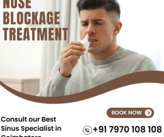 Nose Blockage Treatment | Endoscopic Sinus Surgery in Coimbatore