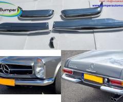 Mercedes Pagode W113 bumpers without over rider (1963 -1971)  - Image 1
