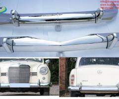 Mercedes Ponton 4 cylinder W120 W121 bumpers (1959-1962) new - Image 1