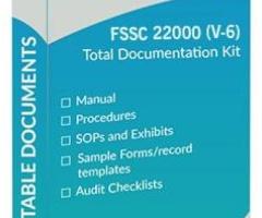 FSSC 22000 (Version 6) Manual Procedures Documentation Kit