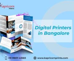 Best Digital Printing Services in Bangalore - Kapricorn Prints