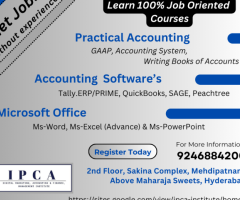 Best Courses in Accounts and Finance offered by IPCA Accounting Institute