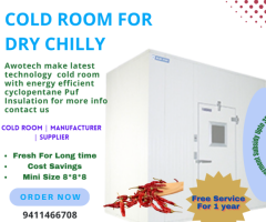 Manufacturers and supplier Cold Storage,Room in india|Awotech