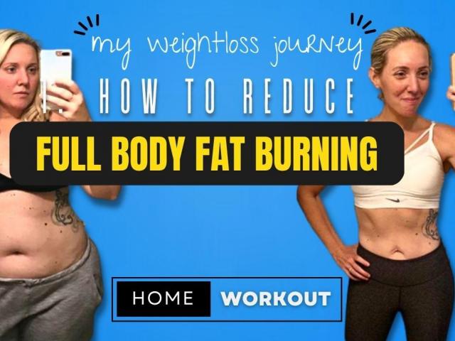 How to reduce Full Body Fat Burning workout at home - 1