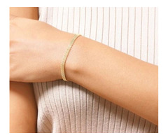 Gold plated bracelets for women - Image 4