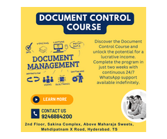 Document Controller Training  Offline/Online Classes