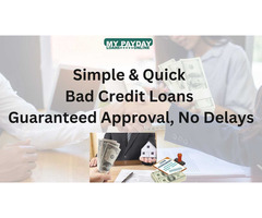 Apply Now for Bad Credit Loans – Guaranteed Approval Online