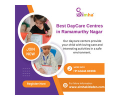 Best DayCare Centres in Ramamurthy Nagar | Senior KG School