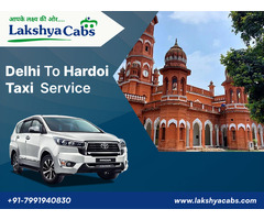 Smooth Delhi To Hardoi Taxi Service Car Rental