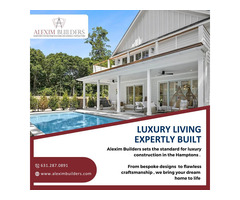 Luxury construction hamptons