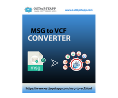 Convert MSG Contacts to VCF Format – Hassle-Free Solution!