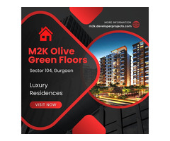 M2K Olive Green Floors Gurugram | A Lifestyle Designed Especially For You - Image 5