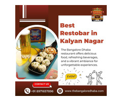 Best Restobar in Kalyan Nagar | Punjabi Restaurants In Bangalore