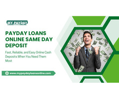 Easy Payday Loans Online Same Day Deposit – Apply in Minutes