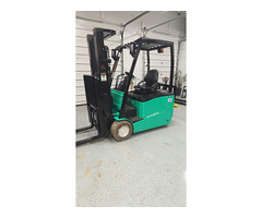 Used Mitsubishi 3 Wheel Forklift – 4000 Lbs Capacity – Buy or Rent Now!