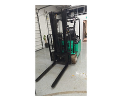 Used Mitsubishi 3 Wheel Forklift – 4000 Lbs Capacity – Buy or Rent Now! - Image 2