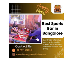 Best Sports Bar in Bangalore | Best Pub in Kammanahalli