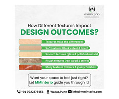 How Different Textures Impact DESIGN OUTCOMES? - MMInterio