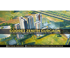 Godrej Zenith Gurgaon – Luxurious 2, 3 & 4BHK Apartments In Gurgaon