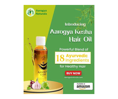 Kesha Organic Hair Oil – Ayurvedic Remedy for Strong