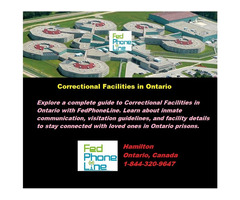 Correctional Facilities in Ontario