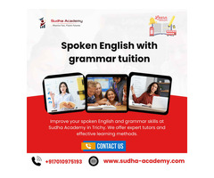 Spoken English with grammar tuition in Trichy