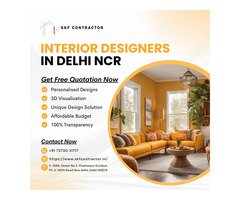 Affordable & Modern Interior Designers in Delhi NCR