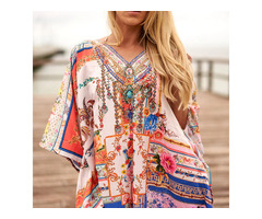 Luxurious Silk Kaftans – Boho-Eclectica Collection