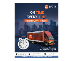 Experience the Best Jaipur to Kota Parcel Service with Jyoti Freight