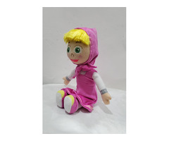 Handmade Character Soft Toy Masha - Image 3