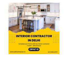 Affordable Interior Contractor in Delhi Near You