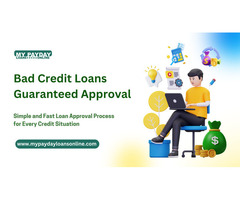 Bad Credit? Get Guaranteed Approval Loans Today!