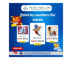 Paint by Numbers Adults & Kids | Paint by Numbers kits