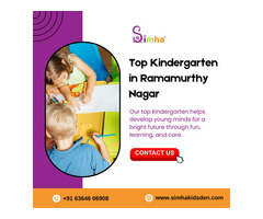 Top Kindergarten in Ramamurthy Nagar | Best Montessori School