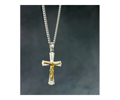 Sterling Silver Cross Pendant - Image 2