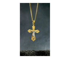 Sterling Silver Cross Pendant - Image 3