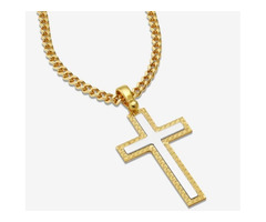 Sterling Silver Cross Pendant - Image 4