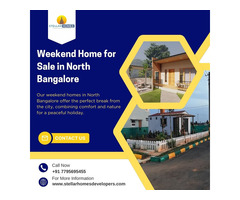 Weekend Home for Sale in North Bangalore | Plots for Sales