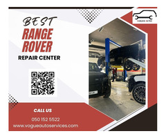 Range Rover and Land Rover Maintenance Garage in Dubai.