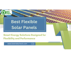 Best Flexible Solar Panels – Durable & High Efficiency