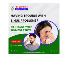 Struggling with Sinusitis? Find Relief with Dr. Geetha's Homeopathy