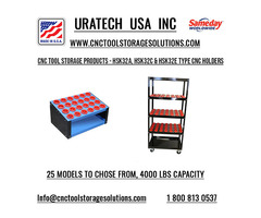 Uratech USA Inc: High-Quality CNC Tool Storage for HSK32 Holders