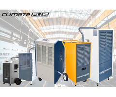 Climate Plus Industrial Dehumidifiers for Sale and rental!