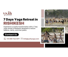7 Day Yoga Retreat in Rishikesh — Reconnect & Rejuvenate