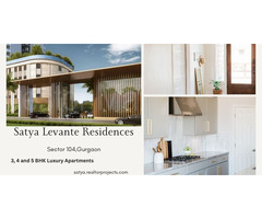 Satya Levante Residences  Sector 104-  Upcoming Residential Project